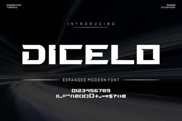 Dicelo Font: A Bold Statement in Modern Typography