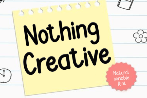 Nothing Creative: A Font for Every Vision