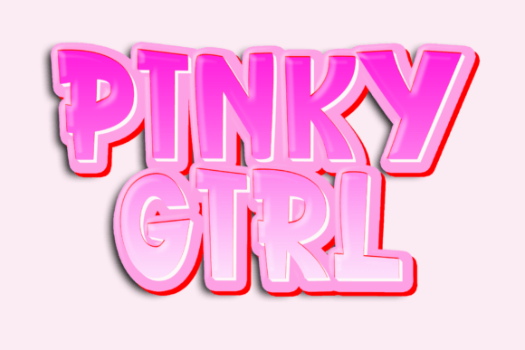 Pinky Girl: A Sweet Display Font for Modern Design